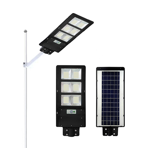 All in One Led Street Light Outdoor Integrated Led Solar Street Lamp With Solar Panel