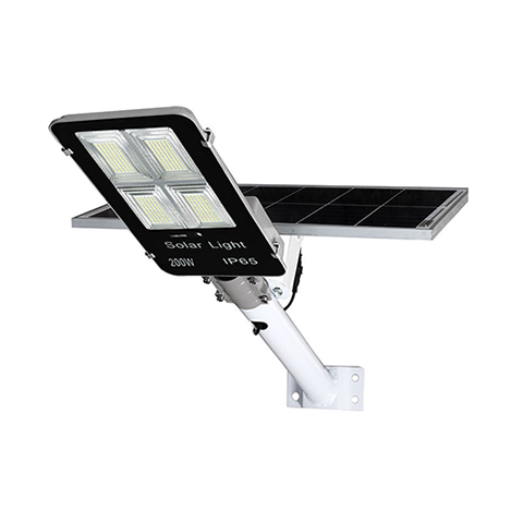 Led Street Light Outdoor Sensor Induction Solar Powered Led Solar Street Lamp With Solar Panel