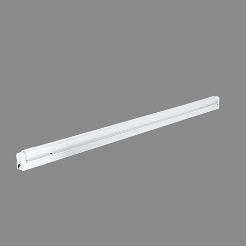 T8 lamp 36 w tube fluorescent light fixture 1x18w led batten purification fixture