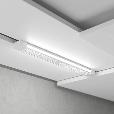 Dia Mond Flower Aluminum Purification Lamp Led Profile Light Bars Led Strip Light