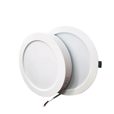 Wall Panel With Led Lights Round Surface Mount Led Panel Light for Supermarket Office Hospital