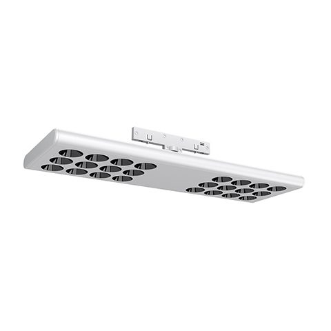 24 bead ultra-thin track spotlight - white